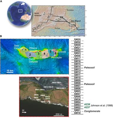 Volcanic Record of the Last Geomagnetic Reversal in a Lava Flow Sequence From the Azores